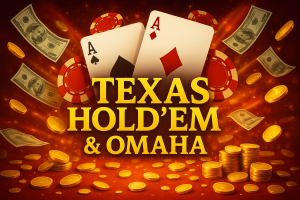 Trải Nghiệm Texas Hold’em & Omaha RONGVANG68