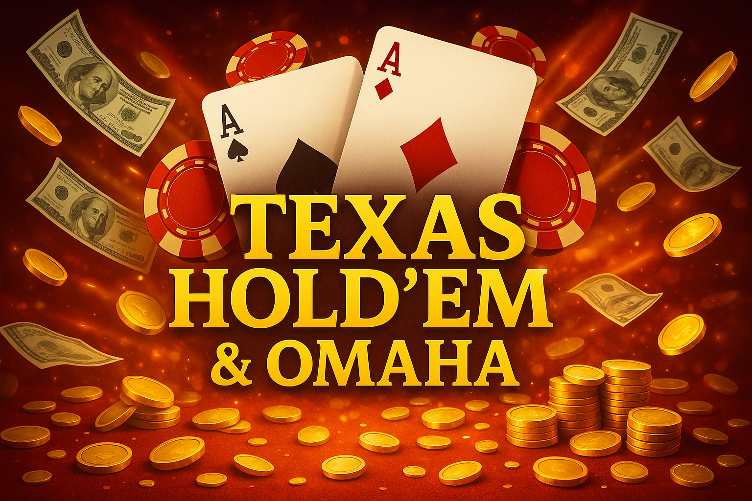 Trải Nghiệm Texas Hold’em & Omaha RONGVANG68